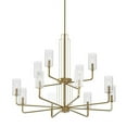 thumbnail image 4 of 12 Light 2-Tier Large Chandelier In Art Deco Style-40.5 Inches Wide Kichler Lighting 52412Bnb, 4 of 10