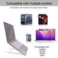 thumbnail image 4 of Laptop Stand, Foldable&Adjustable ABS Laptop Stand for Tablet Computer, Ergonomic Laptop Stand Stable&Solid, 4 of 5