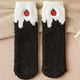 thumbnail image 2 of Calcetines de invierno Minnieouse duraderos de poliéster para temperaturas frías calcetines de frutas regalo negro, 2 of 6