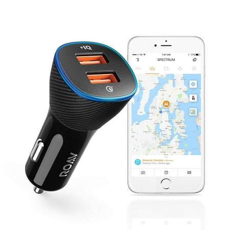 Roav AKR5121112 30W Car Chargers With Quick 3.0, Smart Charge Spectrum Locator