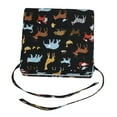 thumbnail image 2 of Coussin de Chaise Portable, avec Sangles Coussin de Chaise Haute, Animal Noir, 2 of 8