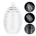 thumbnail image 2 of LEEYNEERClear Honey Jar with Dipper and Lid 265ML, 2 of 5