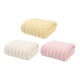 thumbnail image 2 of Juego de 3 Toallas Absorbentes de Terciopelo a Rayas Xiying para Niños: Toallas Suaves y de Secado Rápido para El Baño y El Gimnasio., 2 of 7