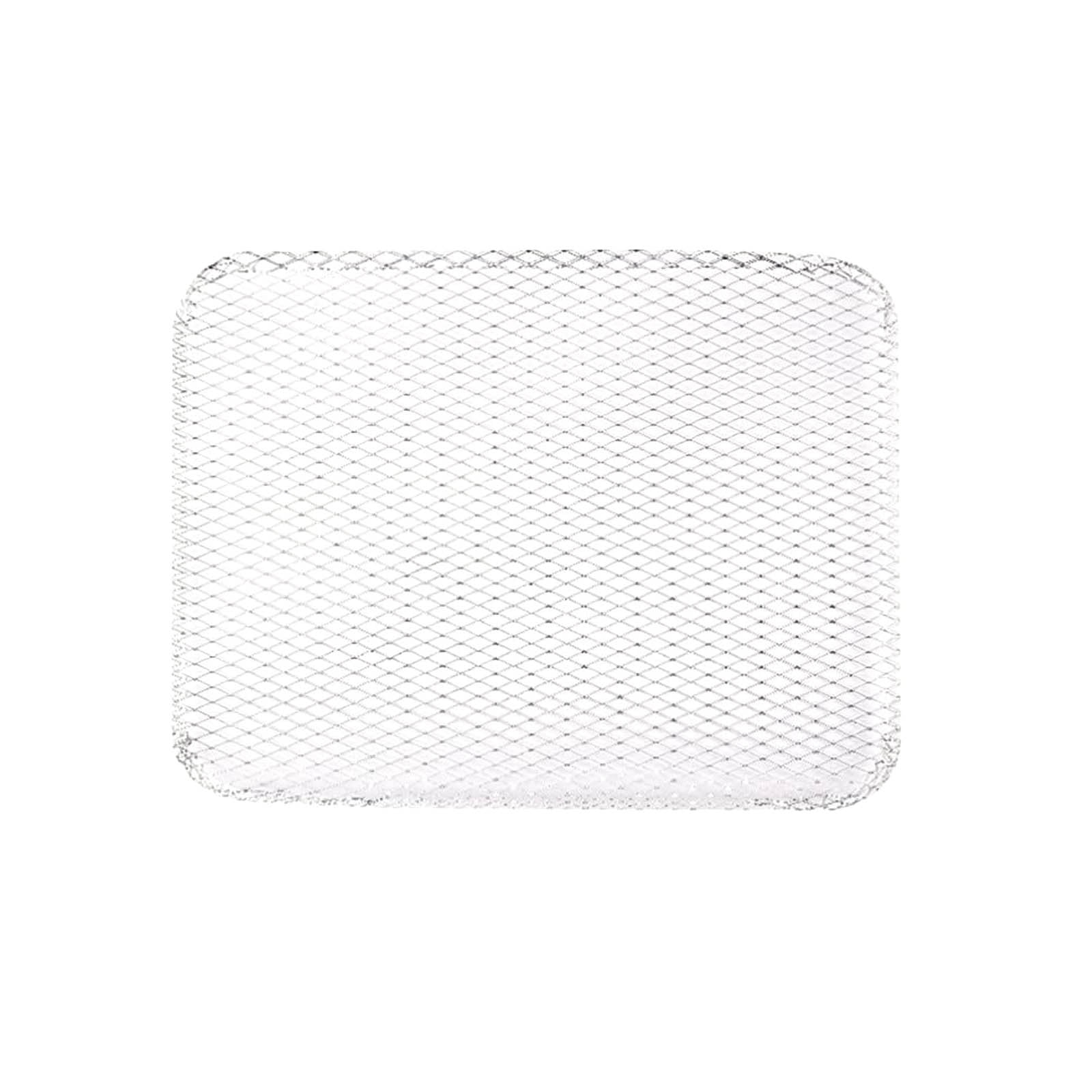 Disposable Barbecue Net Non Stick, QQZ High Temperature Aluminum Oven Mats for Grilling, Portable Multi Functional Baking Mats for Outdoor Camping Family Gatherings