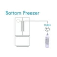 thumbnail image 2 of 2 pack Compatible with 9690 469690 Replacement Refrigerator Water Filter White, 2 of 5