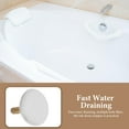 thumbnail image 6 of HOOWIFFY 1-Pack Plastic Drain Stopper with Sealing Function for Bathtub and Bathroom Use, and Easy to Clean, 6 of 8