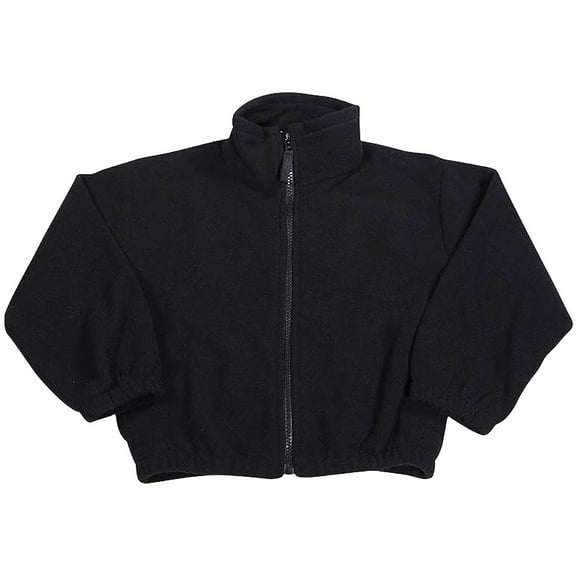 Kaynee - Little Boys Polar Fleece Zip Jacket 38370-6 (Black)