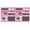 Pink, variant on Pegboard Combination Kit, 25.2" x 25.2" Wall Mounted Storage Set with 4 Pegboards & 20 Accessories Hanging, Peg Boards Organizer