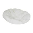 thumbnail image 2 of Colaxi Padded Seat Cushion, Egg Shaped Chair Cushion, Round 15.7 Inch Multifunctional Comfortable Garden Chair Mat for Indoor Outdoor Use, White, 2 of 10