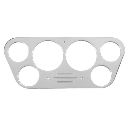 Autometer 7048 Dash Panel, 2 X 3-1/8", 4 X 2-1/16", Billet