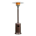 thumbnail image 1 of Gymax Chauffage au Gaz LP sur Pied pour Patio 50000 BTU en Acier Inoxydable au Propane avec Roues Bronze, 1 of 6