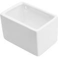 thumbnail image 7 of MyGift 4 Piece Modern Wall Hanging Ceramic Planter, White, 7 of 7