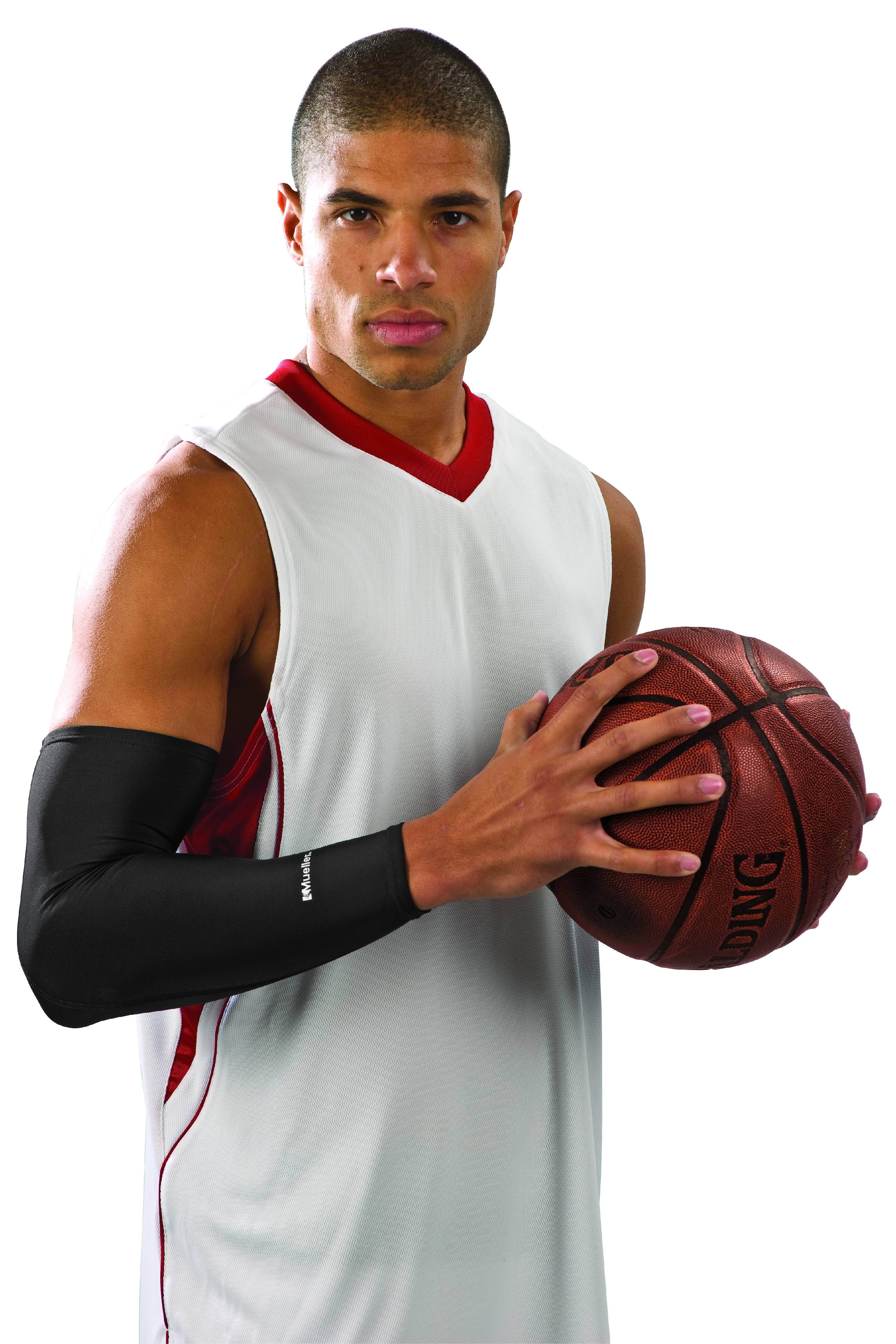 (2 pack) Mueller Performance Sleeve, Black, One Size Fits Most, Left or Right Arm, 1 Sleeve