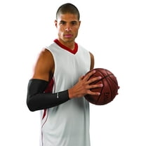 Mueller Performance Sleeve, Black, One Size Fits Most, Left or Right Arm, 1 Sleeve