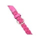 thumbnail image 3 of Cinturón trenzado delgado ajustable de hebilla de pin para mujeres: 26-33 rosa, 3 of 5