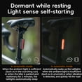 thumbnail image 5 of ​​ROCKBROS Magnetic Bike Tail Light Brake Sensing Rear Cycling Lights Bicycle Taillights 7 Modes Waterproof Design​ Rechargeable, 5 of 13