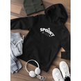 thumbnail image 3 of Spooky Vibes Typography Hoodie Juniors -Image by Shutterstock,  Medium, 3 of 4