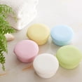 thumbnail image 2 of SASABAXI 2Pcs Leakproof Travel Soap Case Yellow Circular PP For Business Travel, 2 of 8