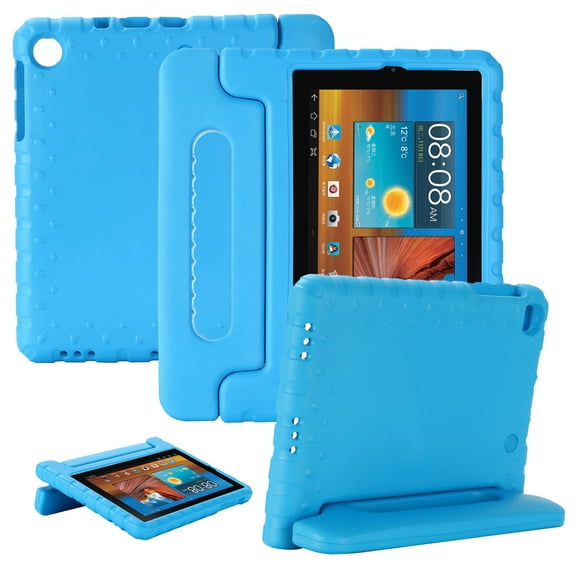 Dteck Kids Case for Alcatel Joy Tab 2 8 inch 2020 (Model: 9032Z), Alcatel Joy Tab 2 Case, Shockproof Kids Friendly Convertible Handle Stand Case for T-Mobile Alcatel Joy Tab 2, Blue
