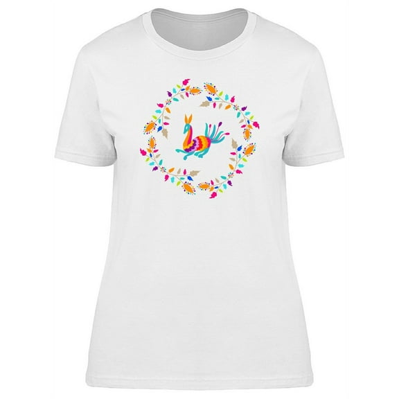Animal With Multiple Tails Otomi T-Shirt Women -Image by Shutterstock, Female Small