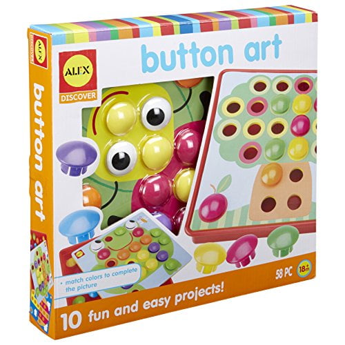 alex toys little hands button art