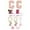 C, variant on Complete Decorative Upgrade Kit for Drinkware Accessory Set with Embroidery Patch Straw Covers Charm Necklace Chain and Leak Guard