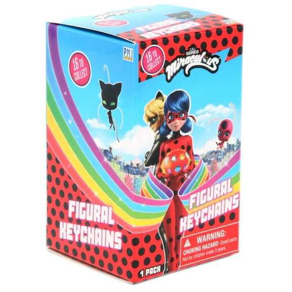 Figural Keychains Miraculous Mystery Pack