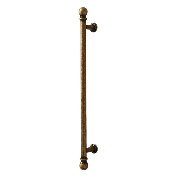 BINGLI Tirettes d'Armoire en Laiton Antique de 5 Pouces(128mm) à Entraxe de Trou, Poignée de Quincaillerie d'Armoire Robuste pour Cuisines, Armoires, Commodes, Poignée pour Salle de Bain O