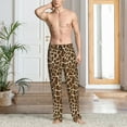 thumbnail image 5 of Cute Giraffe Men'S Pajama Pants Soft Sleep Lounge Pants Pjs Bottoms With Pockets Large, 5 of 6