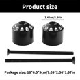 thumbnail image 3 of Can Handlebar End Weights with Increased Weight Aluminum Bar End Weights Enhances ridings Comfort for Rykerr 600 900, 3 of 5