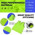 thumbnail image 4 of GSi Training Pinnies for Soccer, Basketball, Football (Pack of 12) Mesh Scrimmage Vests for Youth & Adults - Breathable Practice Jerseys - Large Sports Bibs for Teams - 5 Colors Options(Yellow), 4 of 5