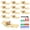 Gold, variant on 12 Pack Undermount Sink Clips with Epoxy Glue, Heavy Duty Stainless Steel Undermount Sink Mounting Brackets, No Drilling Sink Support Kit for Kitchen & Bathroom Vanity Countertop