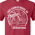 thumbnail image 4 of Inktastic Summer Vacation Mode Cape Charles Beach Virginia T-Shirt, 4 of 5