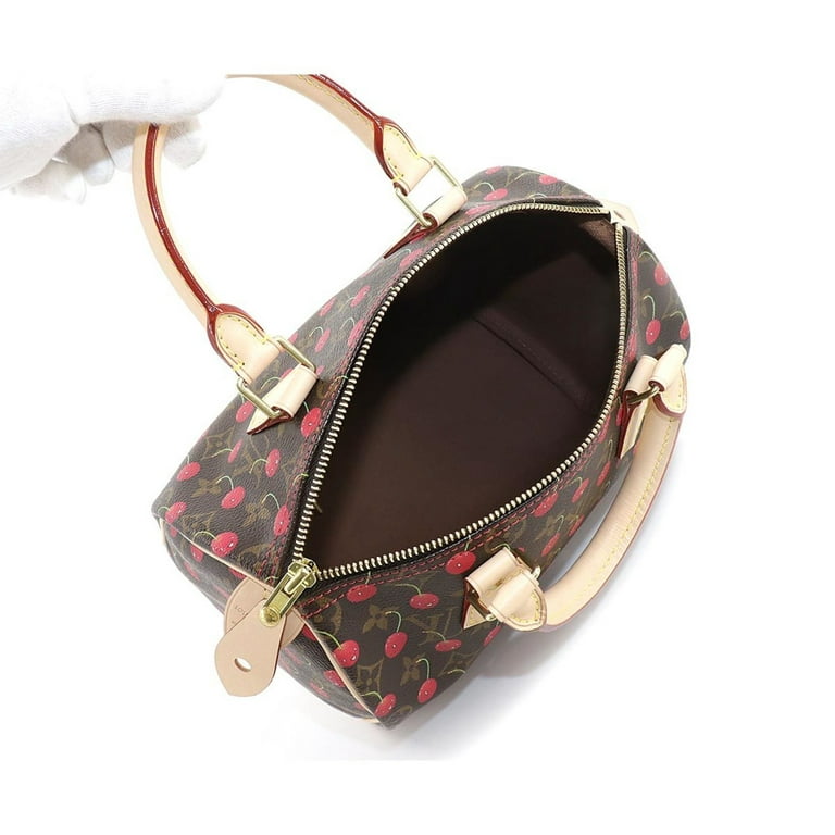 Louis Vuitton Cherry Speedy 25 Handbag by Takashi Murakami