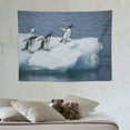 thumbnail image 4 of GOSMITH  Cute Penguin Tapestry Wall Hanging Blanket Soft Warm Blankets for Living Room Bedroom Dorm Party Home Decor, Travelling Camping,, 4 of 7