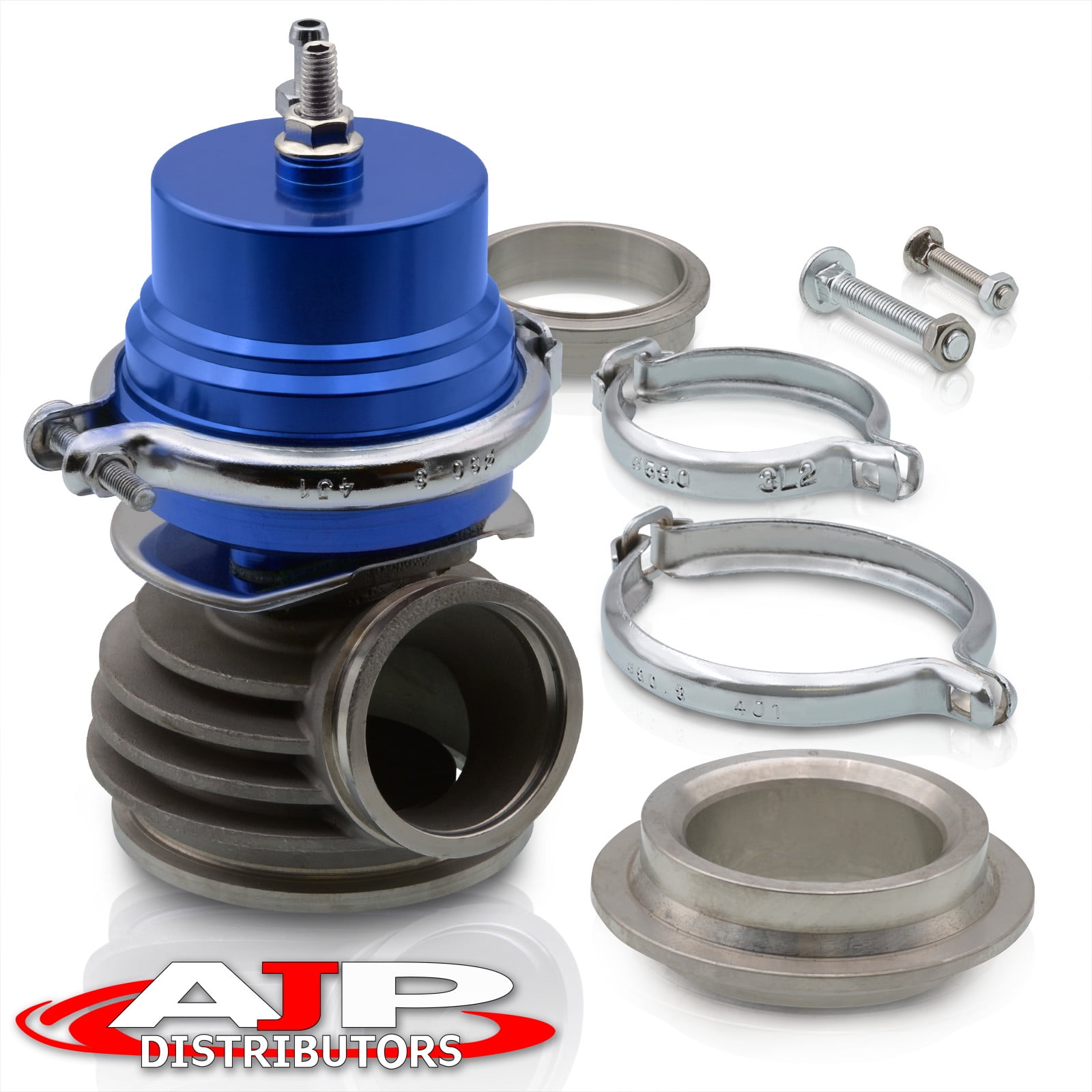 AJP Distributors Universal 50mm 30 PSI VBand VBand External Wastegate Waste Gate Turbo Blow Off