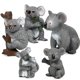 thumbnail image 1 of Miniatures Wild Animal Koala Cub Series Model Action Figure Home Decor Collection Cognition Educational Toys for Children GiftM-337 He Qiyong unisex, 1 of 1