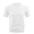 thumbnail image 1 of Blusa de Manga Corta para Hombre de Color Sólido Botón de Ocio Superior, Camisa de Moda de Cuello de Vuelta para el Uso Informal, 1 of 4