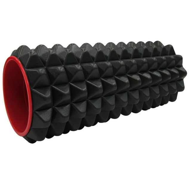 Rouleau de massage à points d’acupression ferme IBF Iron Body Fitness, rouleau en EVA texturé de 12 pouces