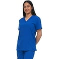 thumbnail image 2 of Lightweight Breathable V-Neck Scrubs, 4-Way Stretch, 2 Pockets, Modern Fit, 2 of 6