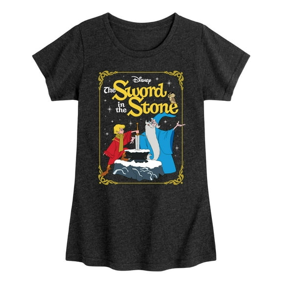 Disney - Sword In The Stone - Toddler & Youth Girls Short Sleeve Graphic T-Shirt