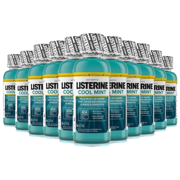 Listerine Cool Mint Antiseptic Mouthwash for Bad Breath, 3.2 Oz., (Pack Of 12)
