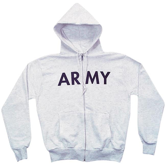 army zip up hoodie