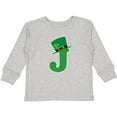 thumbnail image 3 of Inktastic Irish St Patricks Day Letter J Monogram Boys or Girls Long Sleeve Toddler T-Shirt, 3 of 5
