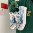 thumbnail image 2 of Zapatos De Skate Con Suela Gruesa Y Cordones Para Mujer, Zapatos De Plataforma Transpirables Antideslizantes, Zapatillas Casuales Para Exteriores, 2 of 3