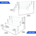 thumbnail image 2 of FONDOTIN Acrylic Display Stand Riser Shelf Organizer For Car Model And Perfume 11.59x9.82x7.86In 1Pack, 2 of 7
