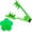 Green, variant on VIMOA Rose Thorn Stripper Rose Thorn Remove Steel Rubber Rose Leaves Stripper for Home-Grown Roses or Rose Enthusiasts (Pink)