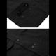 thumbnail image 5 of Chaqueta Utilitaria de Otoño para Mujer: Cuello Alto, Color Liso, Corte Holgado, de Cremallera y Múltiples Bolsillos Negro L, 5 of 8