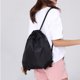thumbnail image 2 of Mochila con Cordón Bolsa Deportiva con Bolsillo Frontal con Cremallera y Bolsillo Interior Saco, 2 of 3