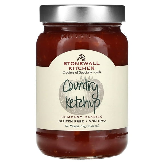 Stonewall Kitchen, Country Ketchup, 18.25 oz (517 g) Pack of 2